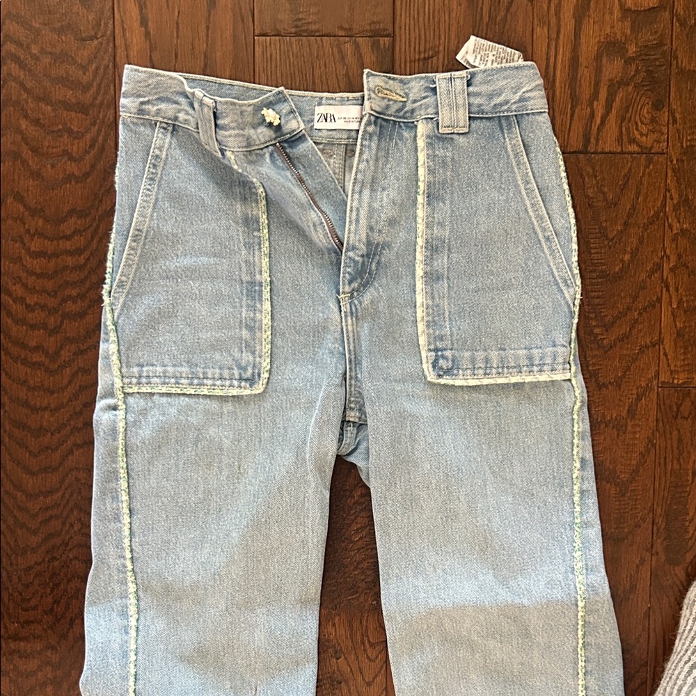 Zara Light Blue Jeans